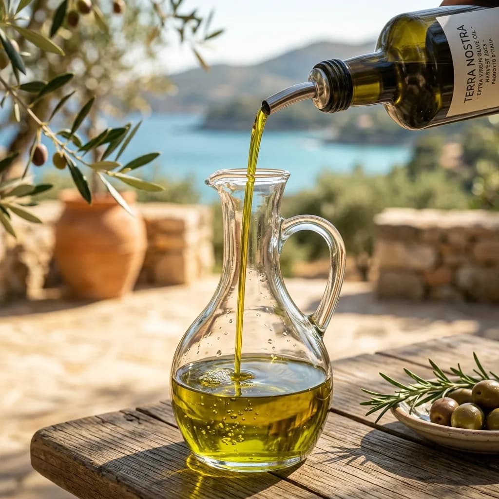 Premium olive oil production